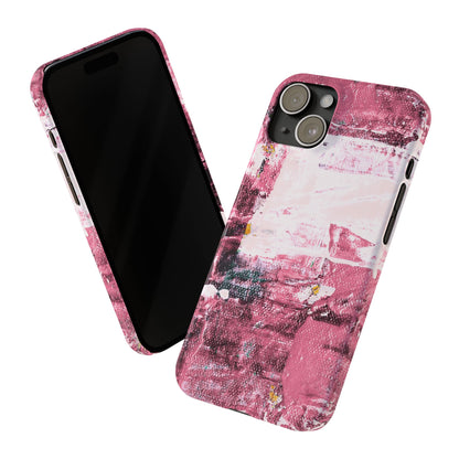 Slim Phone Case – Faded Cranberry – Compatible with iPhone 11–17 Series