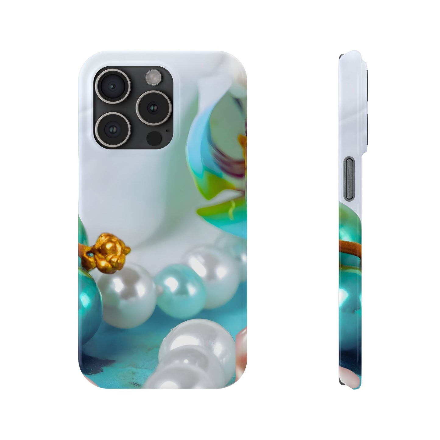 Slim Phone Case – Mermaid's Pearl