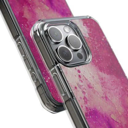 Clear Magnetic Phone Case – Spilled Wine