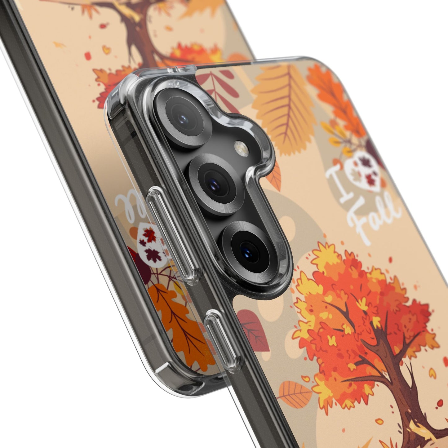 Clear Phone Case – Fall in Love