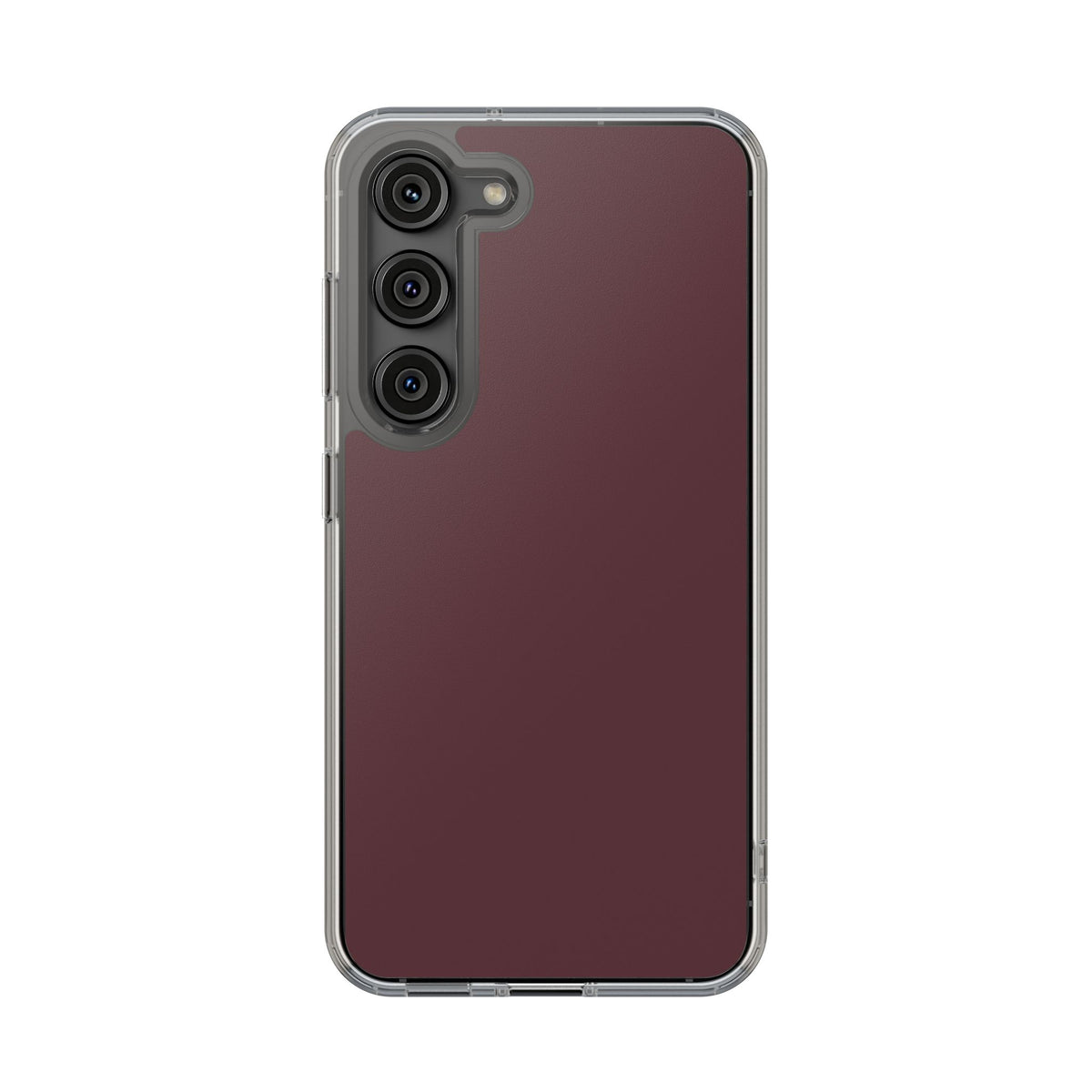 Clear Phone Case – Mulled Wine – Compatible with iPhone 13–17 & Samsung Galaxy S25–S26 Series