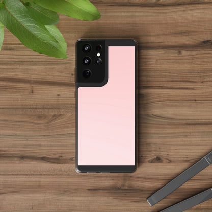 Clear Phone Case – Soft Blush