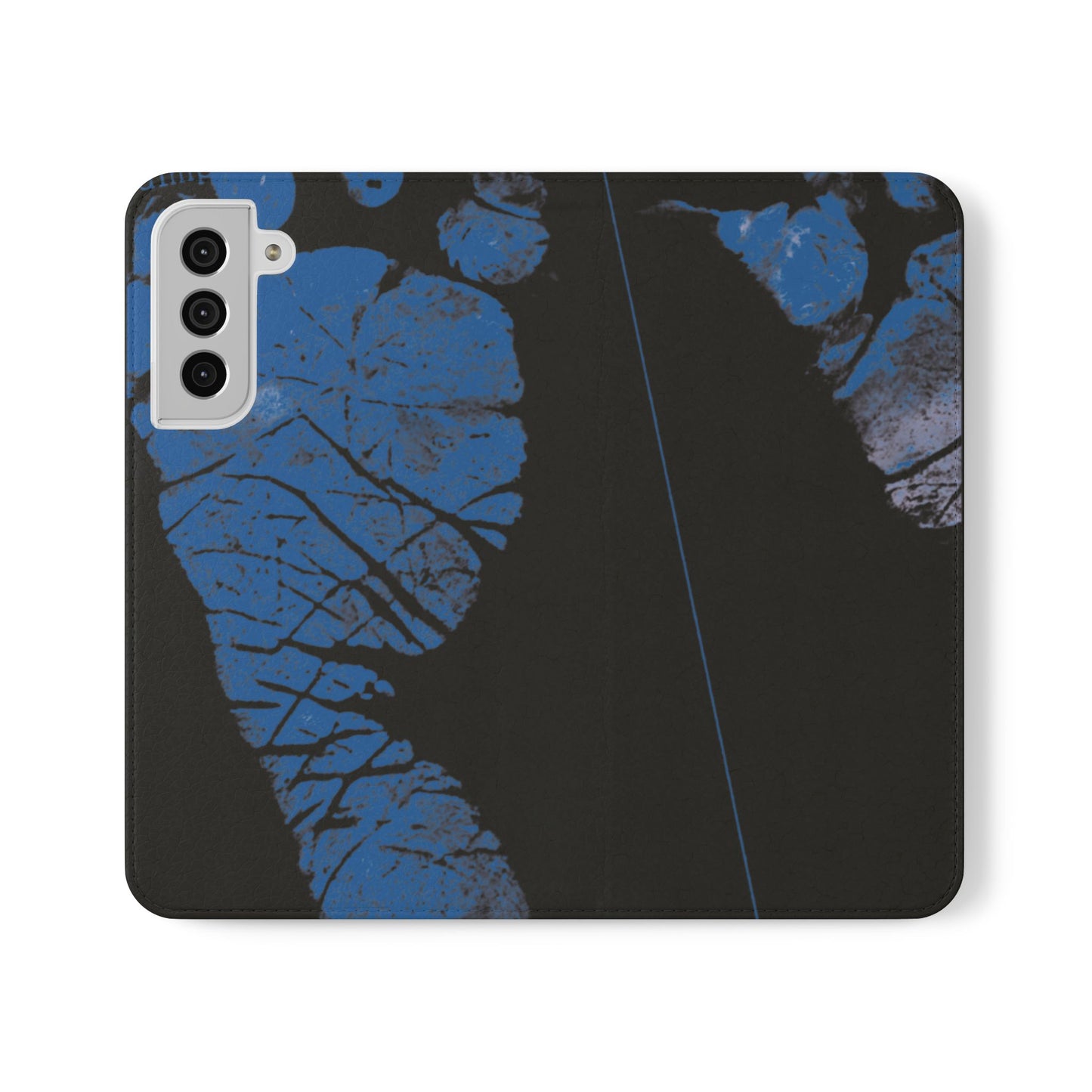Flip Case – Mom’s Little Blue Footprints