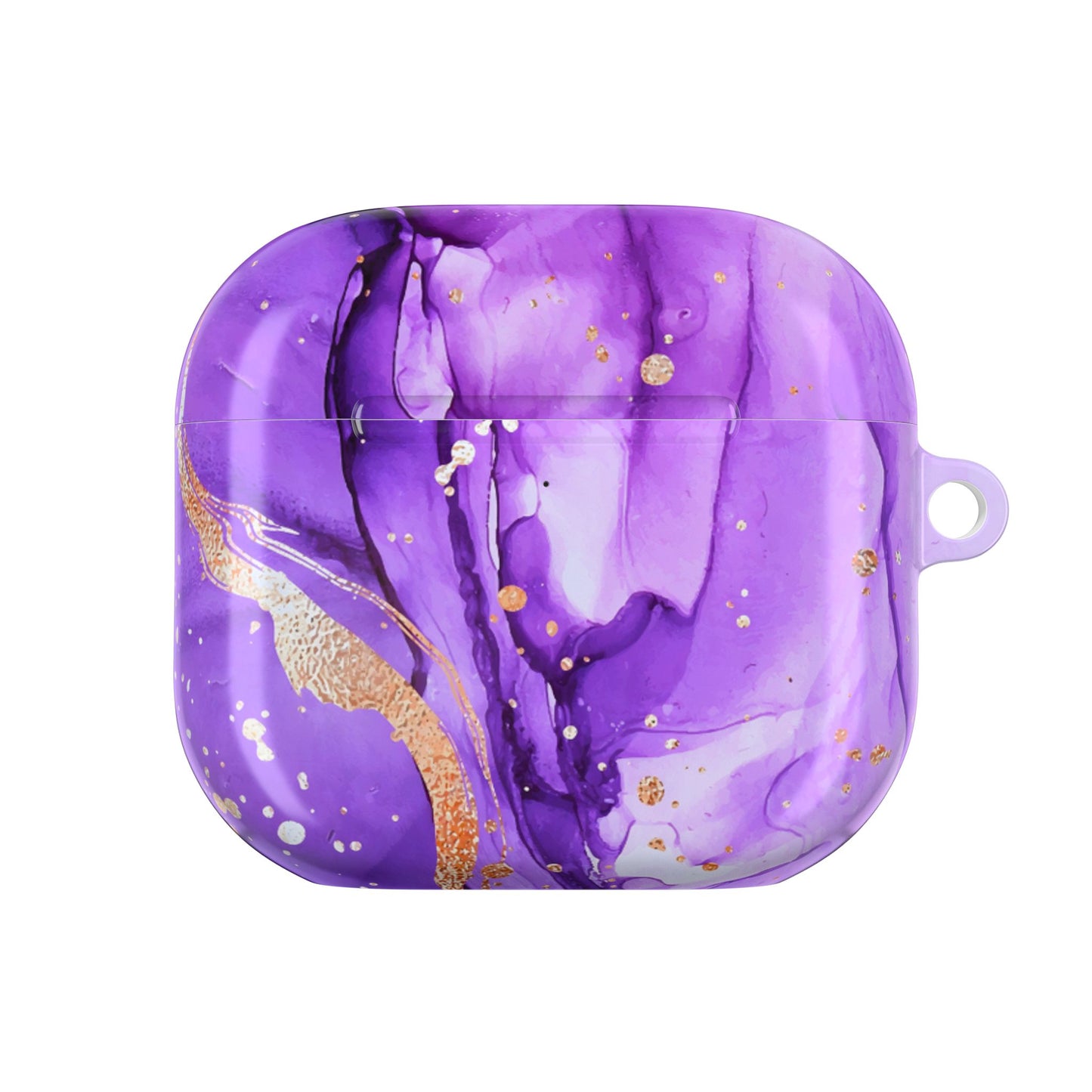 Wireless Earbud Case Cover – Gilded Violet