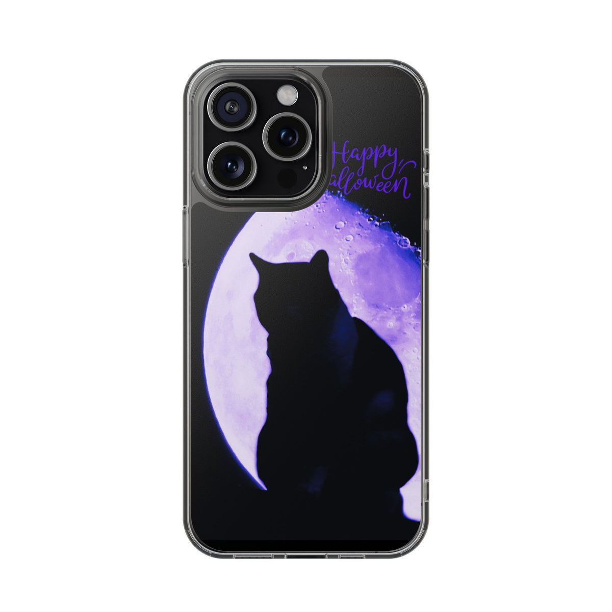 Clear Phone Case – Moonlit Familiar