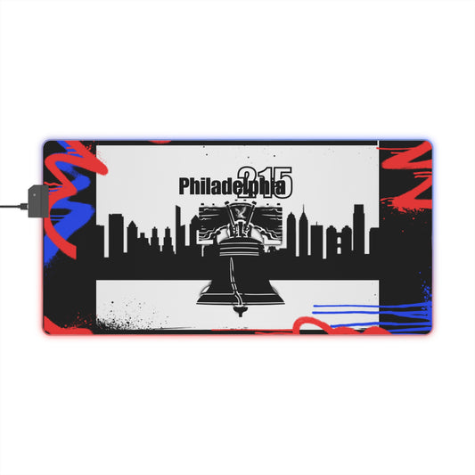 LED Desk Mat – Philadelphia 215
