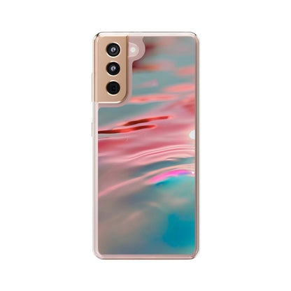 Clear Phone Case – Liquid Sunset