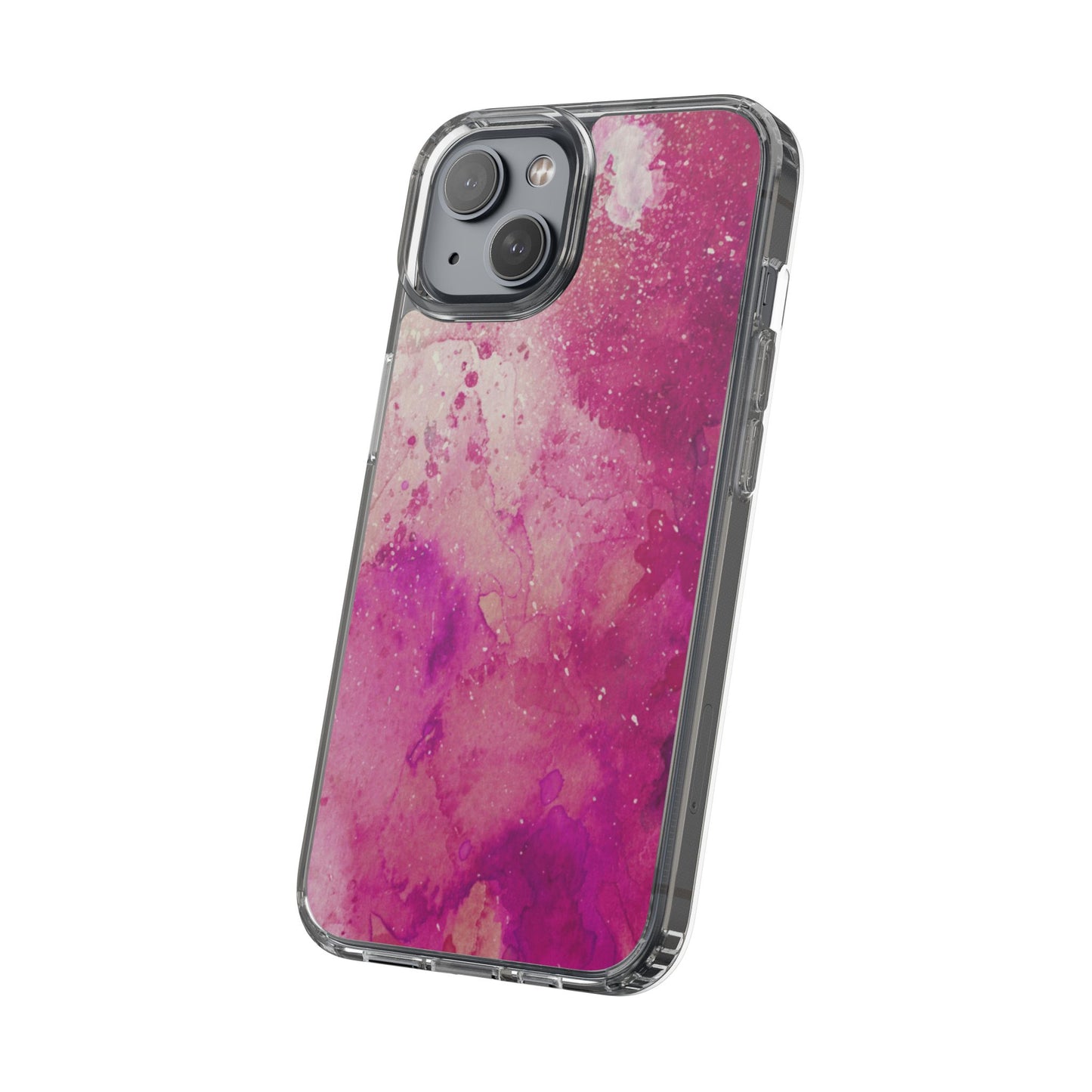 Clear Phone Case – Spilled Wine