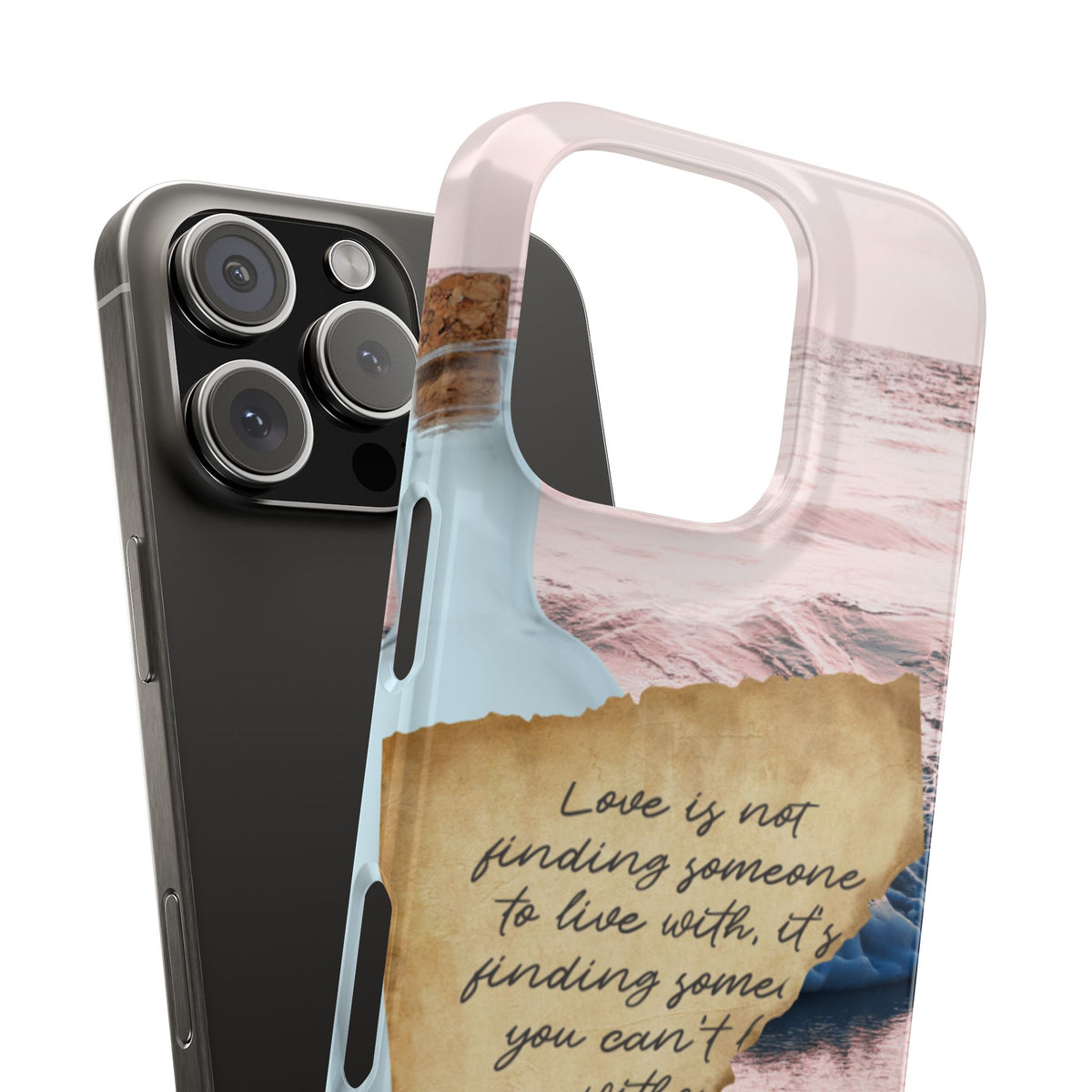 Slim Phone Case – Written in the Tide