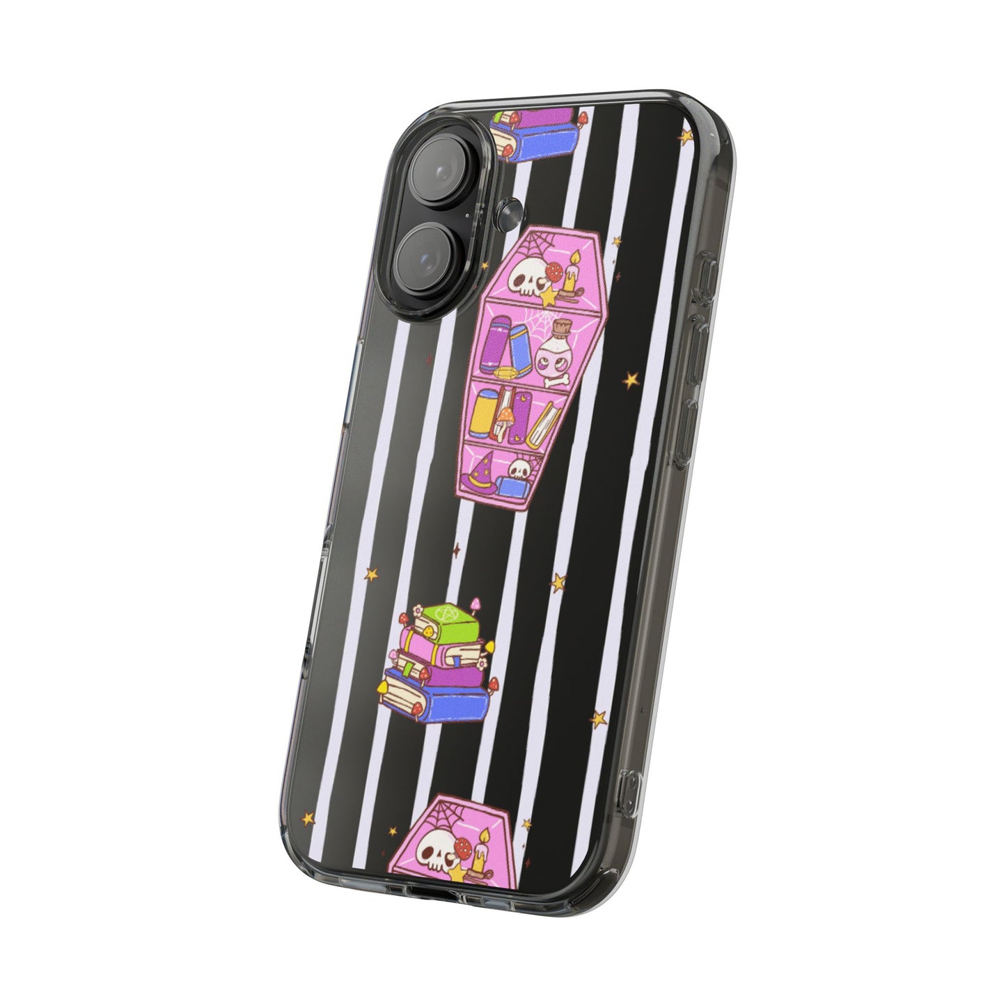 Clear Phone Case – Booked to Death