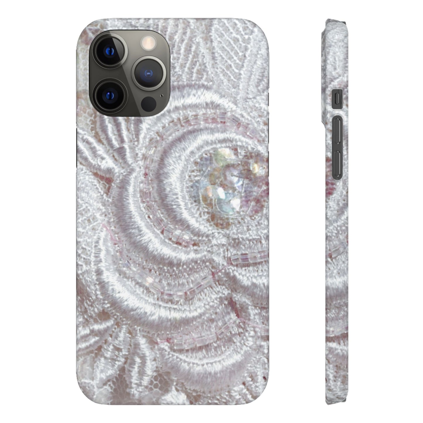 Snap Phone Case – Lace Veil