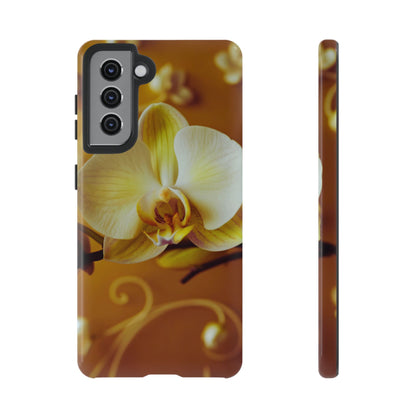 Protective Phone Case – Amber Orchid