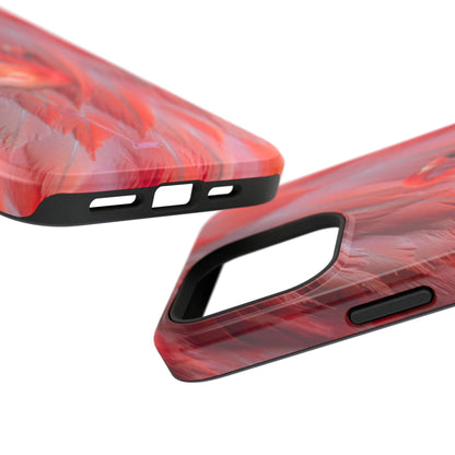 Impact-Resistant Phone Case – Scarlet Plume