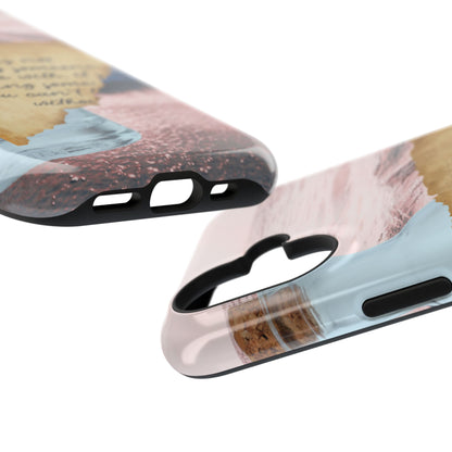 Impact-Resistant Phone Case – Written in the Tide – Compatible with iPhone 11–17 & Samsung Galaxy S22–S26 Series