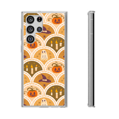 Clear Phone Case – Vintage Haunt – Compatible with iPhone 13–17 & Samsung Galaxy S25–S26 Series