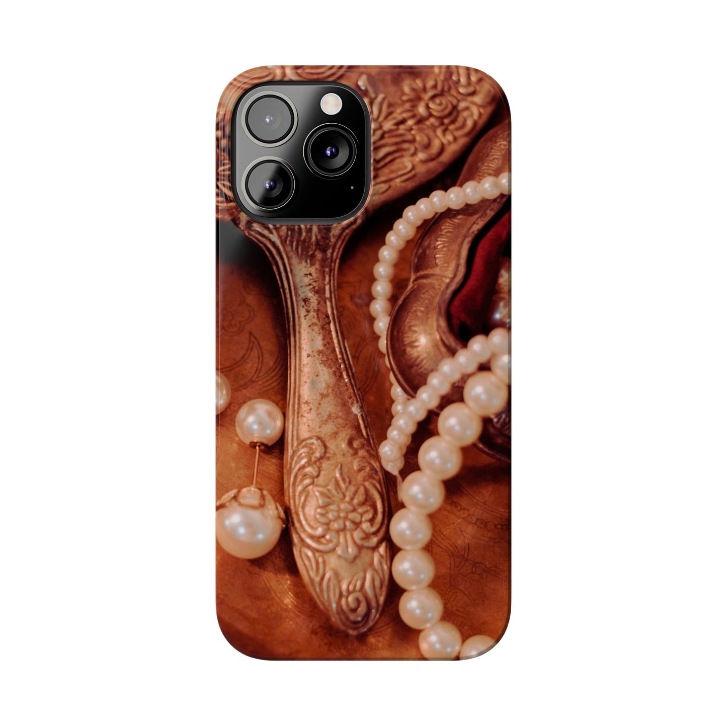 Slim Phone Case – Bronze Vanity