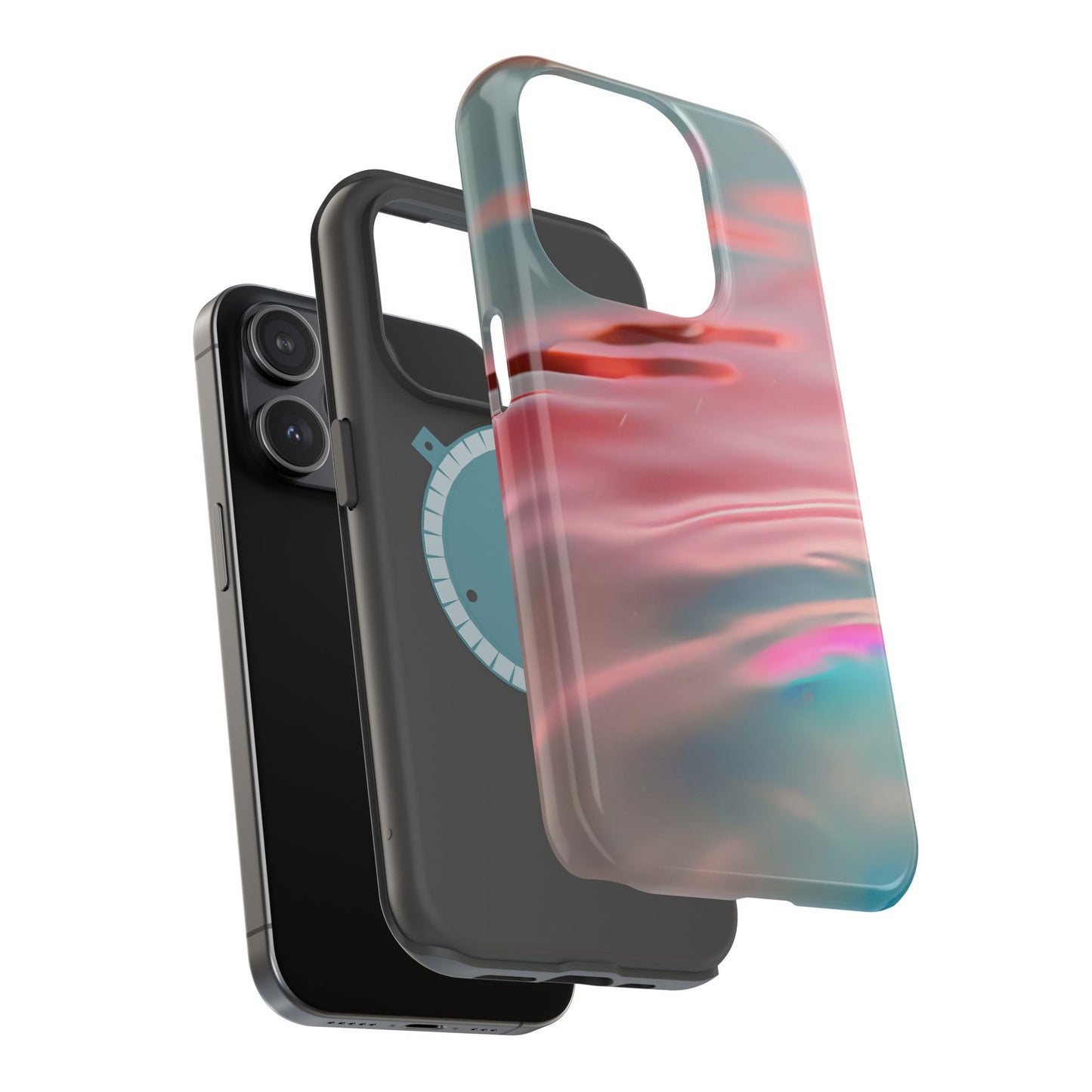 Wireless-Charging Compatible Case – Liquid Sunset