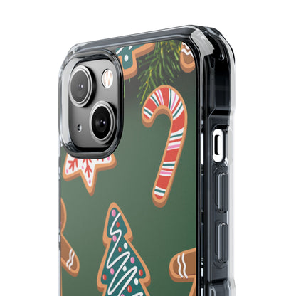 Clear Magnetic Phone Case – Cookie Season – Compatible with iPhone 14–17 Series
