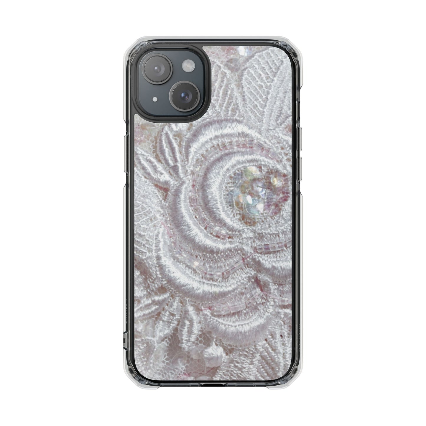 Clear Magnetic Phone Case – Lace Veil