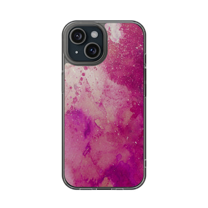Clear Phone Case – Spilled Wine