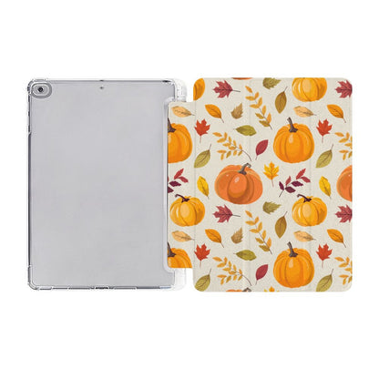 Tablet Case with Pencil Holder – Falling for Pumpkin