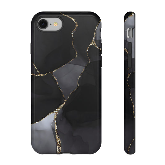 Protective Phone Case – Obsidian Vein