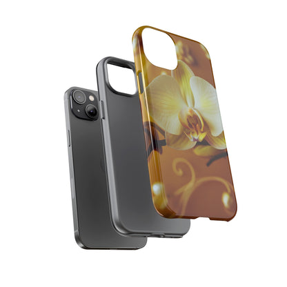 Protective Phone Case – Amber Orchid