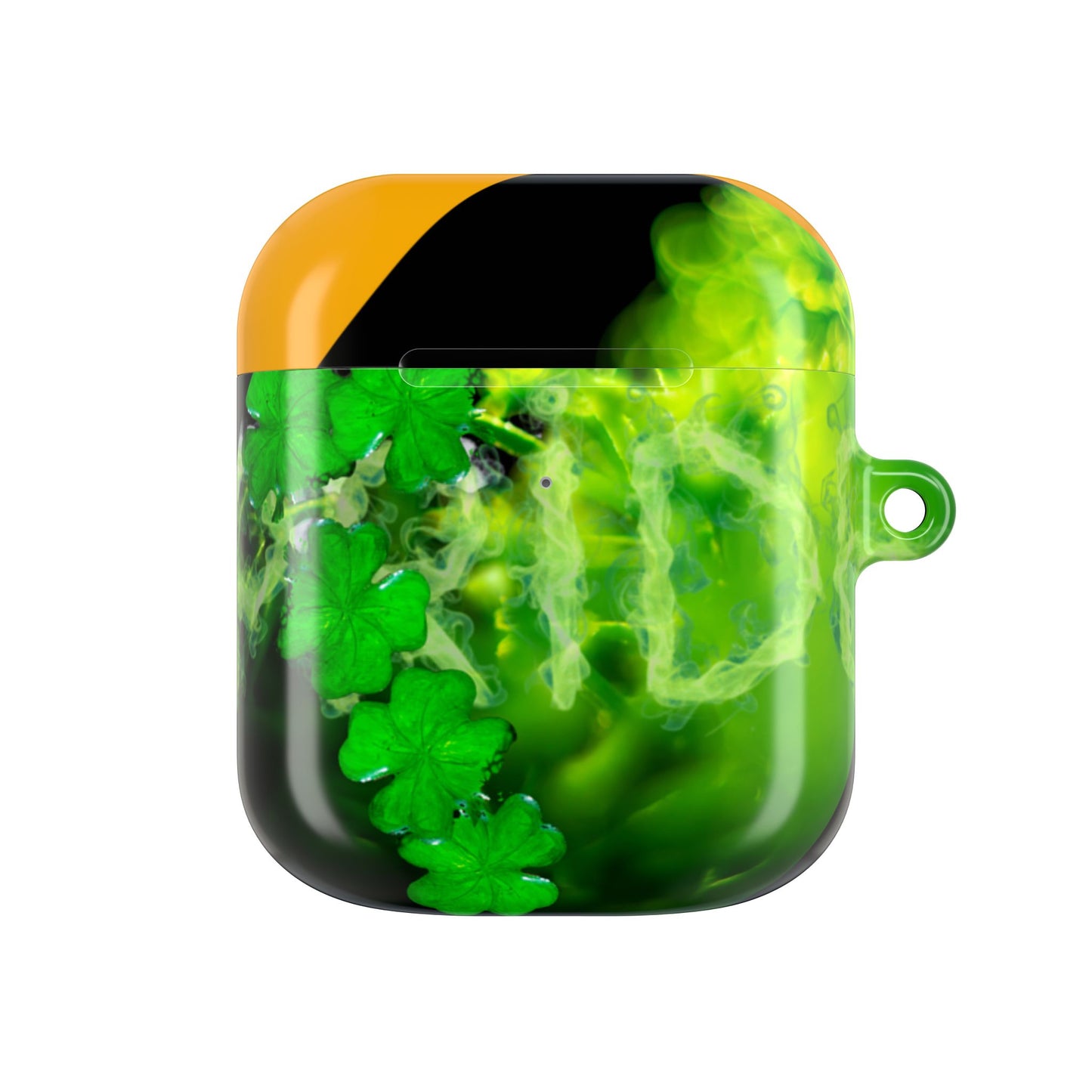 Wireless Earbud Case Cover – Lucky Clover Smoke