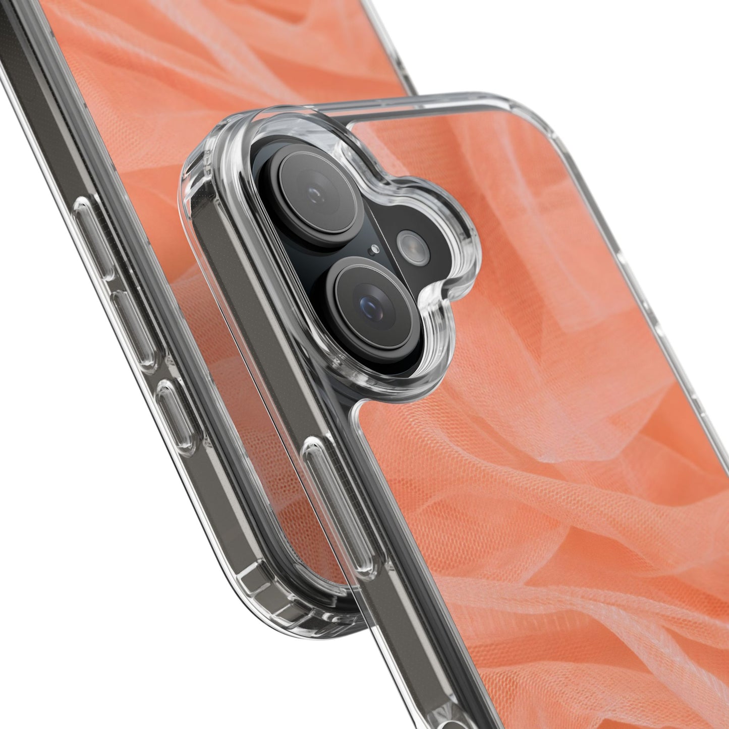 Clear Phone Case – Coral Veil