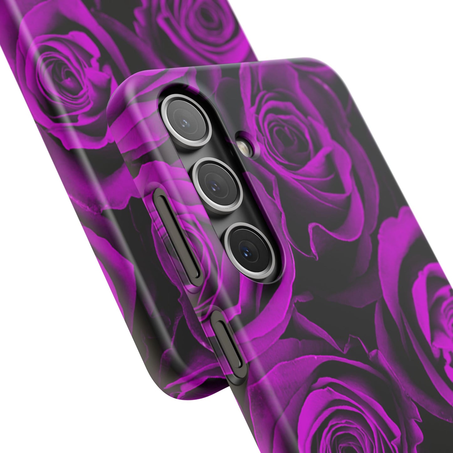 Snap Phone Case – Amethyst Roses