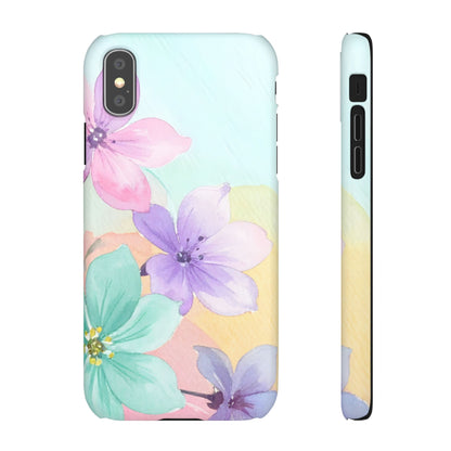 Snap Phone Case – Water Petal