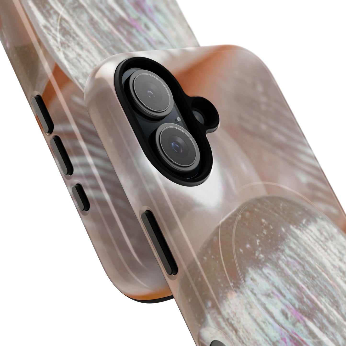 Protective Magnetic Phone Case – Blush Pearl