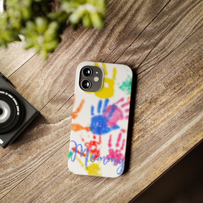 Slim Phone Case – Handprint Memories