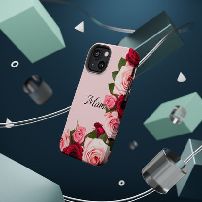 Wireless-Charging Compatible Case – Mom’s Rose Bouquet