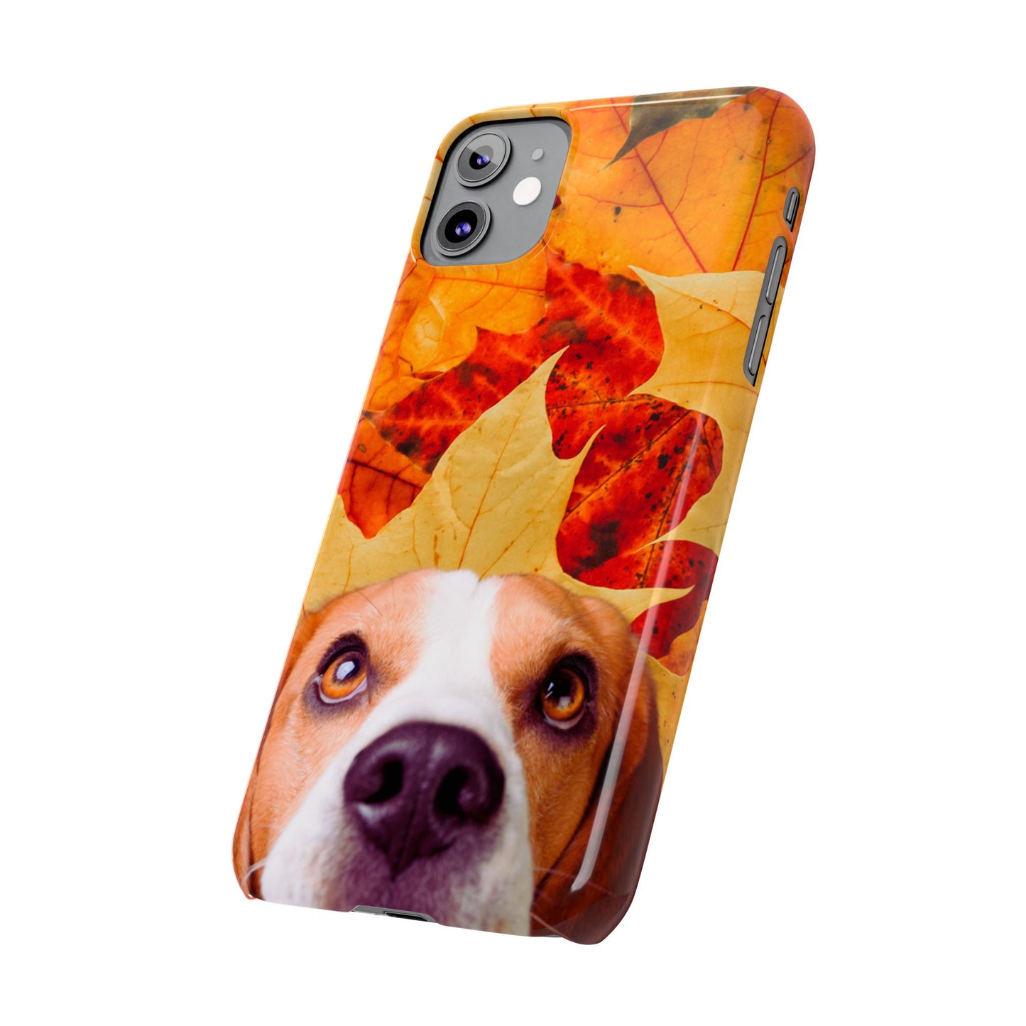 Slim Phone Case – Leaf Me Alone