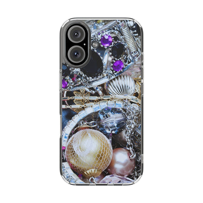 Clear Phone Case – Chrome Jewel