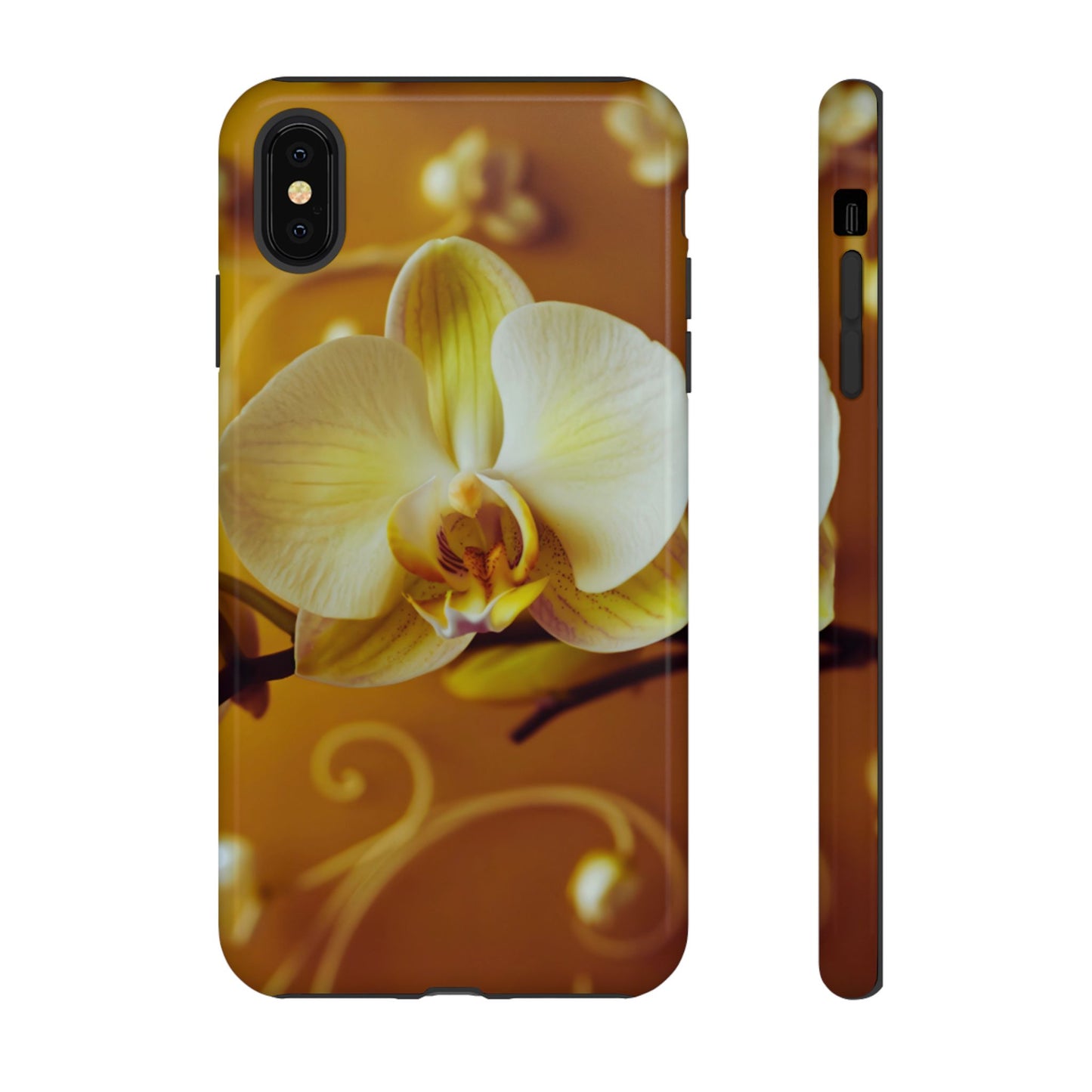 Protective Phone Case – Amber Orchid