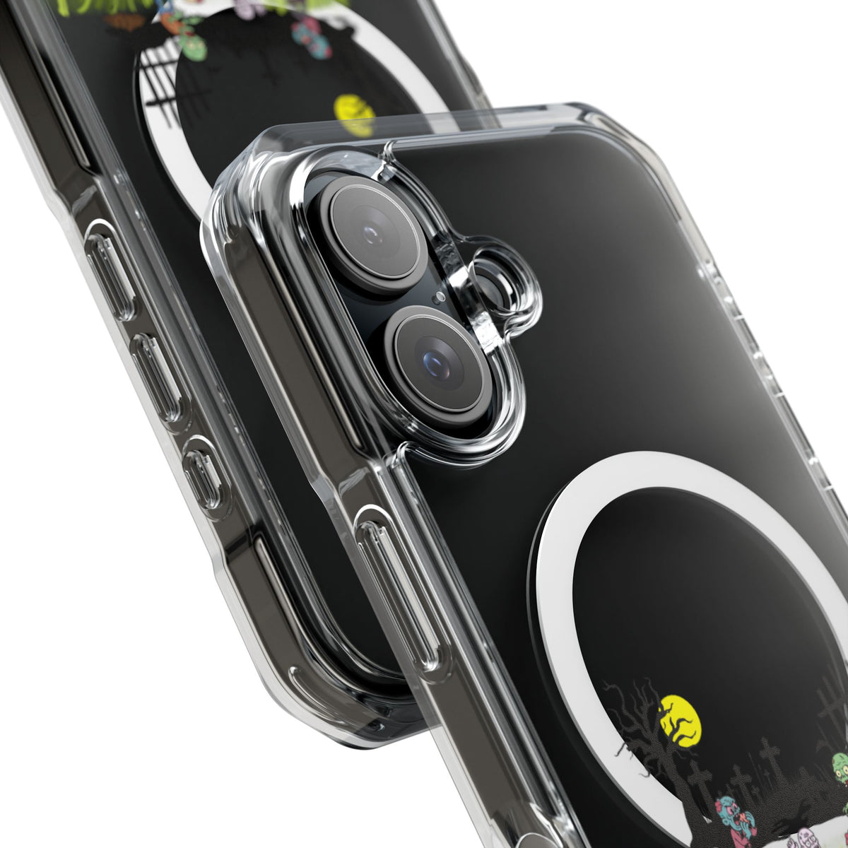Clear Magnetic Phone Case – Graveyard Shift