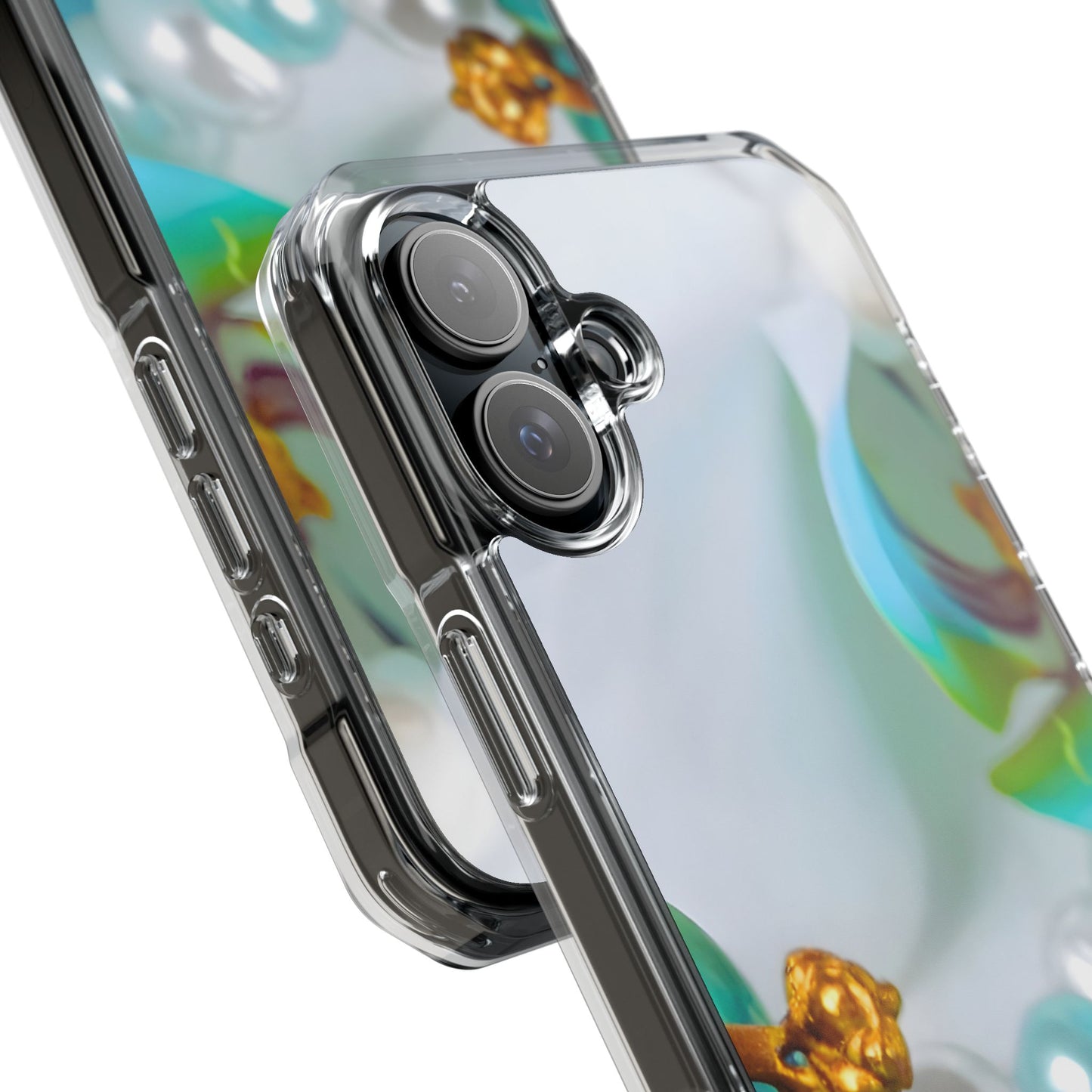 Clear Magnetic Phone Case – Mermaid's Pearl