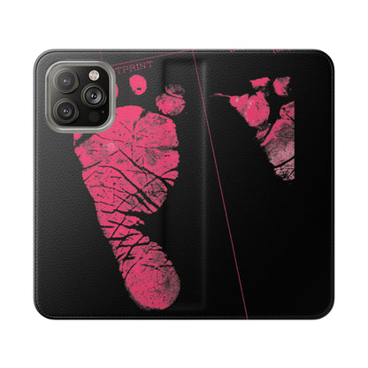 Flip Case – Mom’s Little Pink Footprints