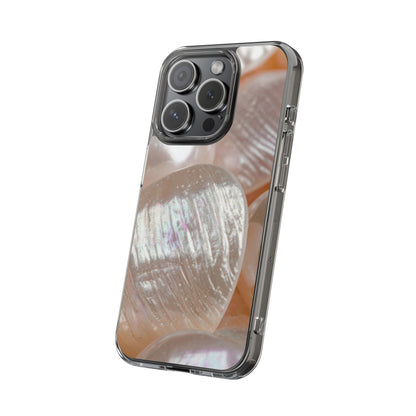 Clear Phone Case – Blush Pearl