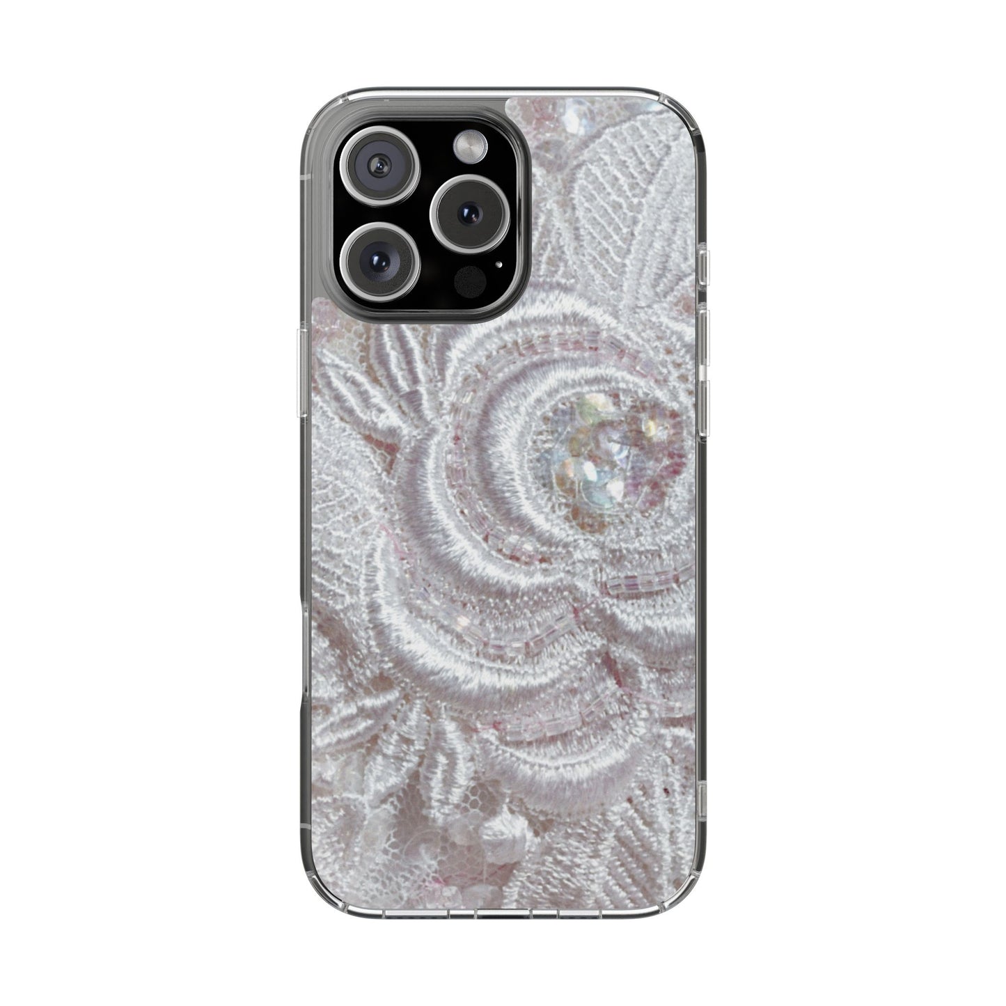 Clear Phone Case – Lace Veil