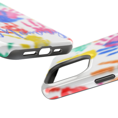 Impact-Resistant Phone Case – Handprint Memories