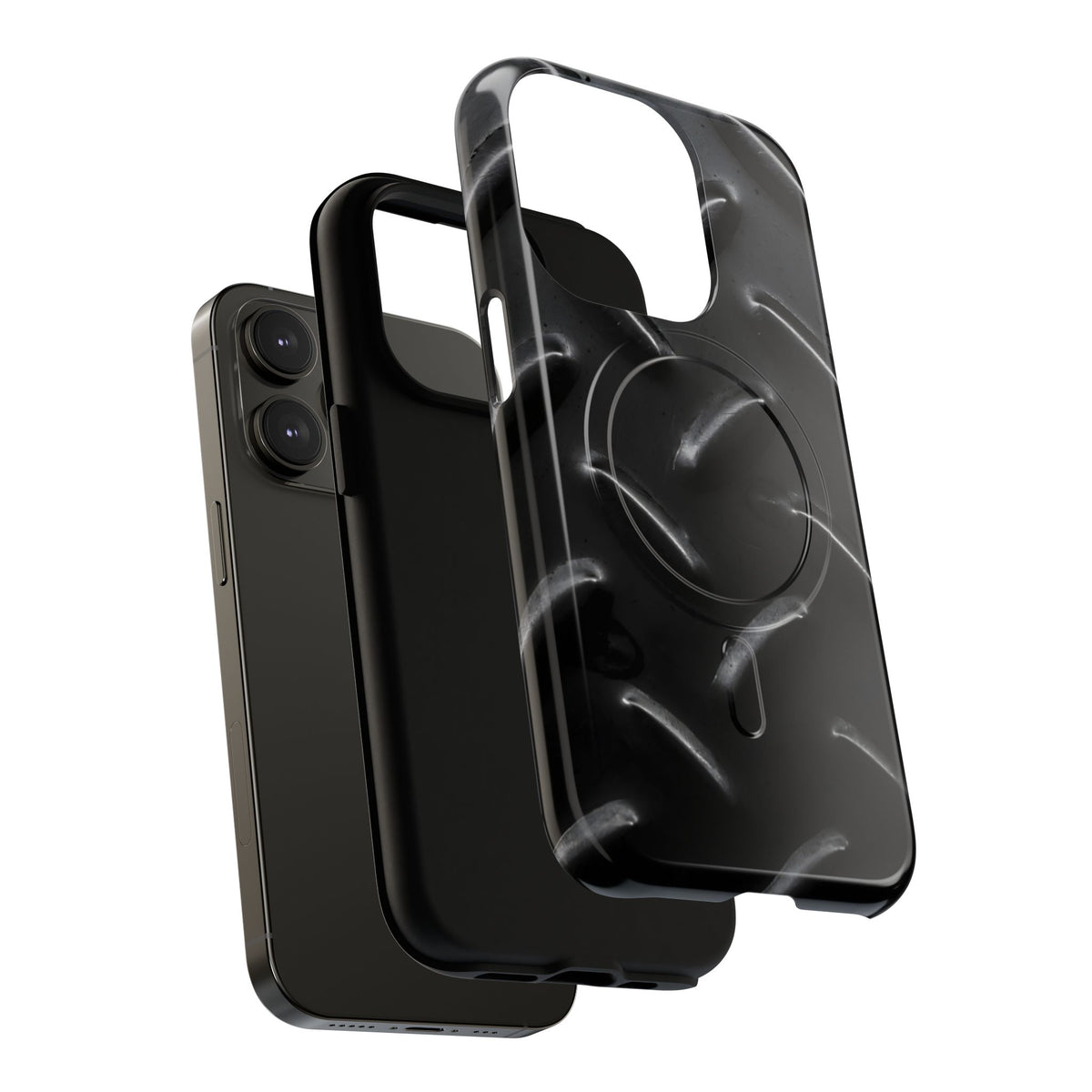 Protective Magnetic Phone Case – Blackout Plate