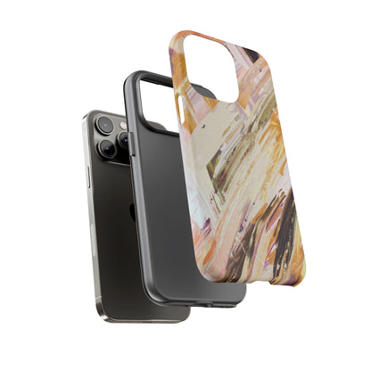 Protective Phone Case – Brush & Bronze
