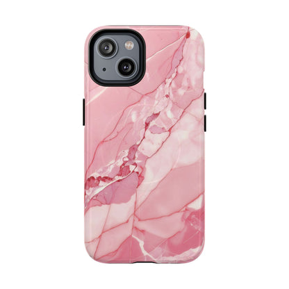 Protective Magnetic Phone Case – Pink Agate