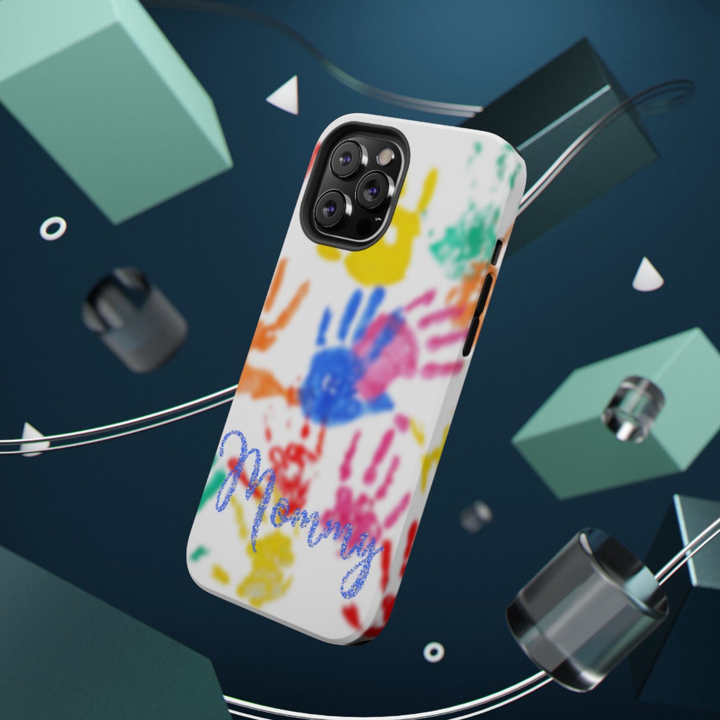 Impact-Resistant Phone Case – Handprint Memories