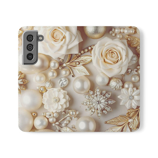 Flip Case – Ivory Opulence