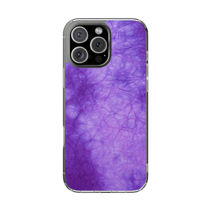 Clear Phone Case – Neon Dusk