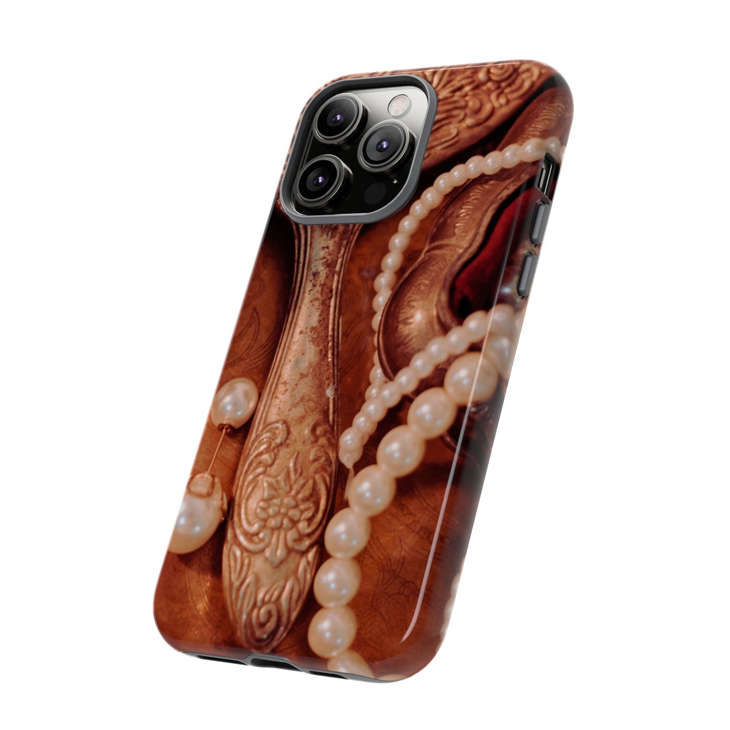 Protective Phone Case – Bronze Vanity